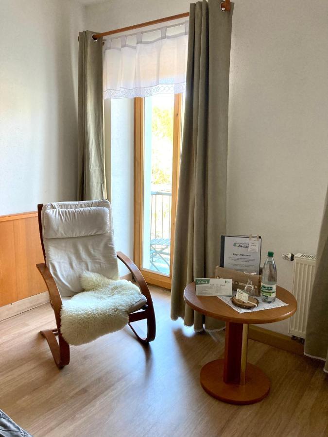 Wohlfuehlherberge Weitblick Erlbach  Buitenkant foto